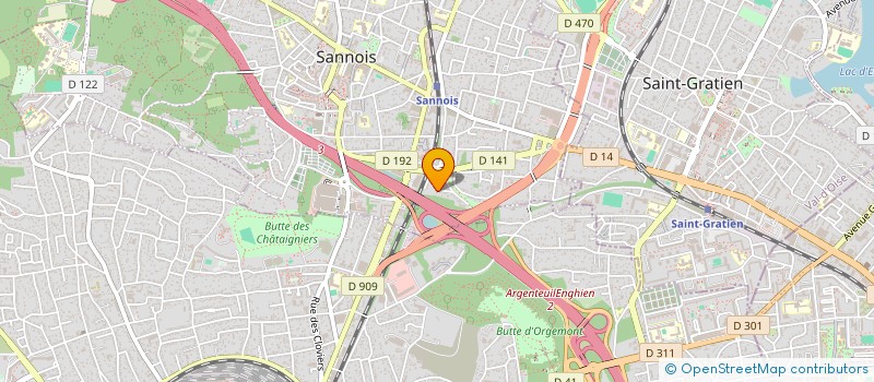 localisation de l'entreprise TAXI SEVEN à SANNOIS