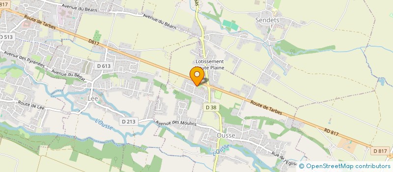 localisation de l'entreprise TAXI SEVY  OUSSE