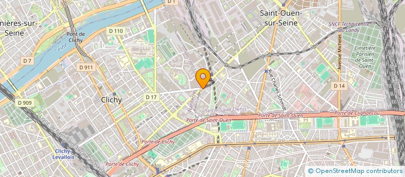 localisation de l'entreprise TAXI SHIL à SAINT-OUEN-SUR-SEINE
