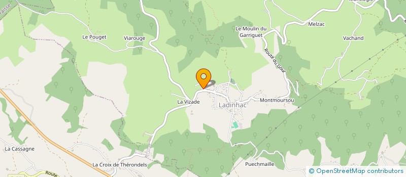 localisation de l'entreprise TAXI SICARI à LADINHAC
