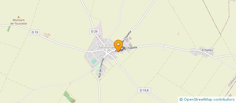 localisation de l'entreprise TAXI SLIM à TERMINIERS