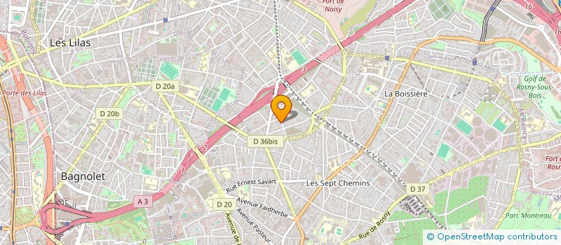 localisation de l'entreprise TAXI SM à ROMAINVILLE