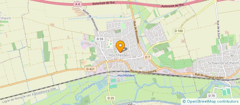 localisation de l'entreprise TAXI SMILE  HOCHFELDEN