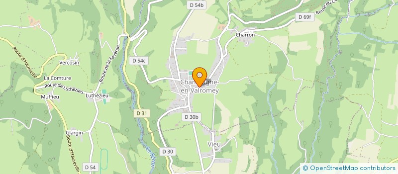 localisation de l'entreprise TAXI SO à CHAMPAGNE-EN-VALROMEY