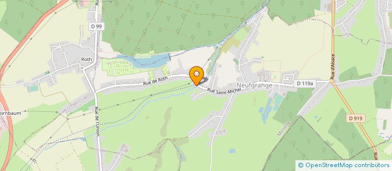 localisation de l'entreprise TAXI SONJA  NEUFGRANGE