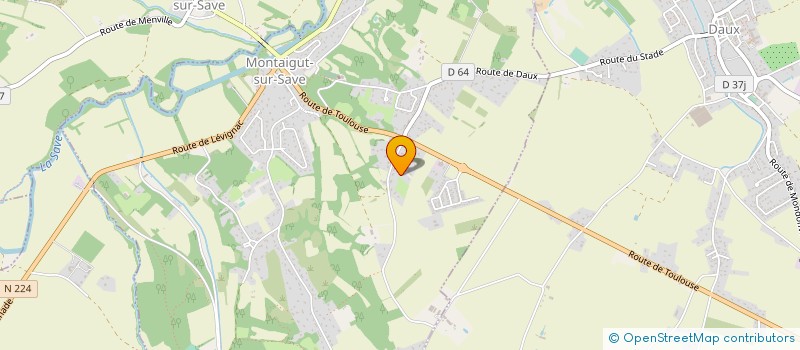 localisation de l'entreprise TAXI SOPHIE à MONTAIGUT-SUR-SAVE