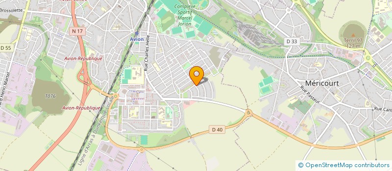 localisation de l'entreprise TAXI SOUCHEZ  AVION