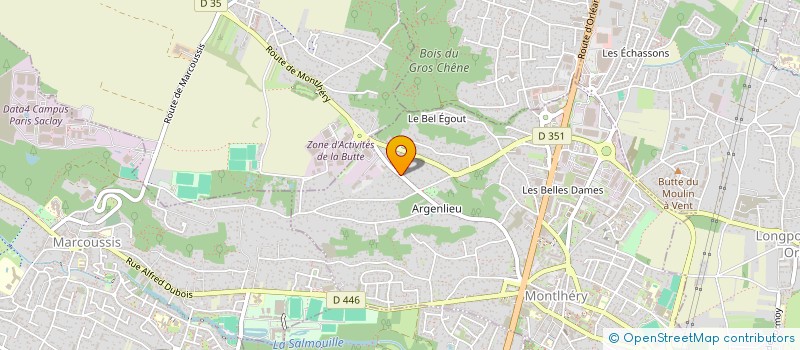 localisation de l'entreprise TAXI SR à MONTLHERY
