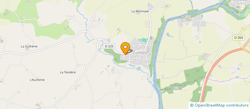 localisation de l'entreprise TAXI STANLEY COUFFIN  CONTEST