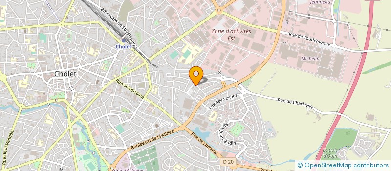 localisation de l'entreprise TAXI STEPHANE & CO à CHOLET