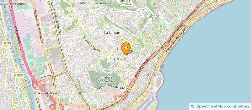 localisation de l'entreprise TAXI STEPHANIE à NICE