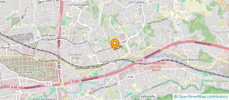 localisation de l'entreprise TAXI STEPHANIE à MARSEILLE 11EME