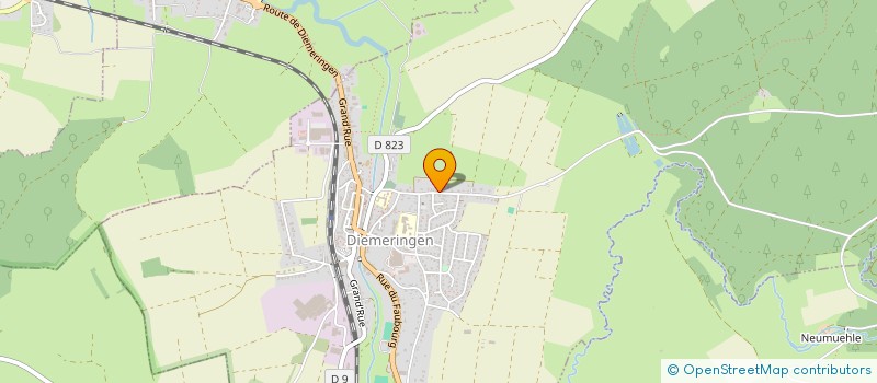 localisation de l'entreprise TAXI STROH  DIEMERINGEN