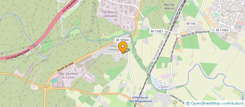 localisation de l'entreprise TAXI SUD HERAULT à VILLENEUVE-LES-MAGUELONE