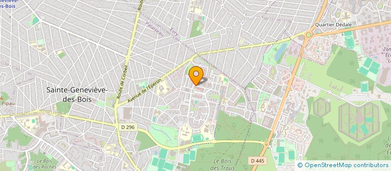 localisation de l'entreprise TAXI SYA  SAINTE-GENEVIEVE-DES-BOIS