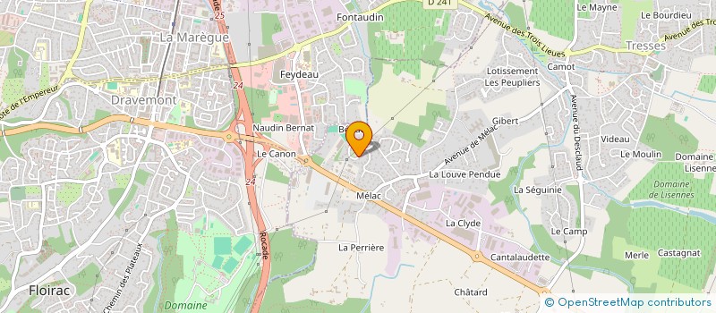 localisation de l'entreprise TAXI TACO LEGO  TRESSES