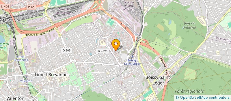 localisation de l'entreprise TAXI TADJOURI MEHDI à BOISSY-SAINT-LEGER