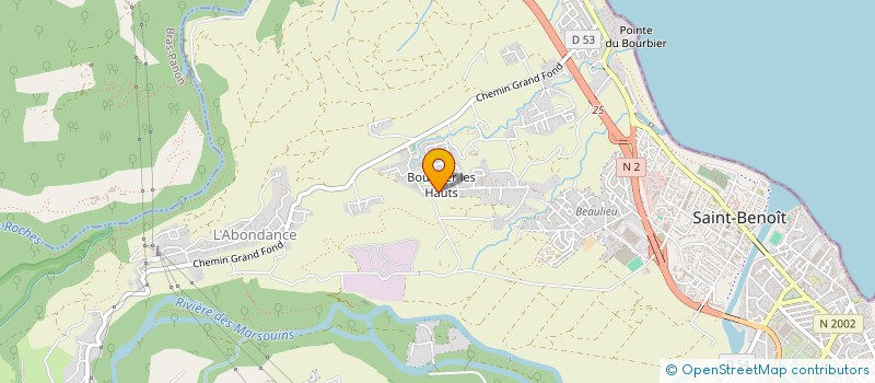 localisation de l'entreprise TAXI TAKAMAKA  SAINT-BENOIT