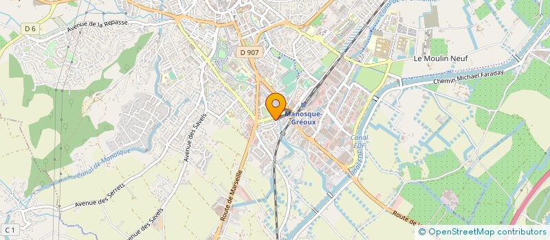 localisation de l'entreprise TAXI TAMISIER à MANOSQUE