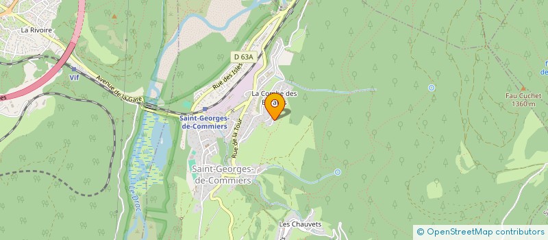 localisation de l'entreprise TAXI TARRICONE CYRILLE  SAINT-GEORGES-DE-COMMIERS