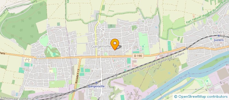 localisation de l'entreprise TAXI TEIXEIRA  GARGENVILLE