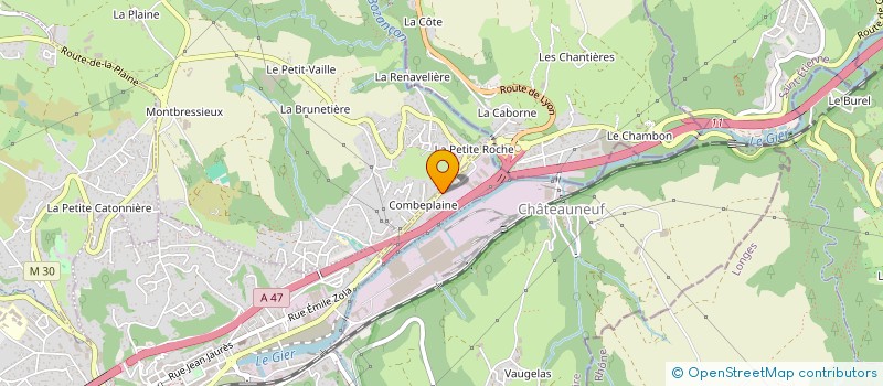 localisation de l'entreprise TAXI THIZY  SAINT-JOSEPH