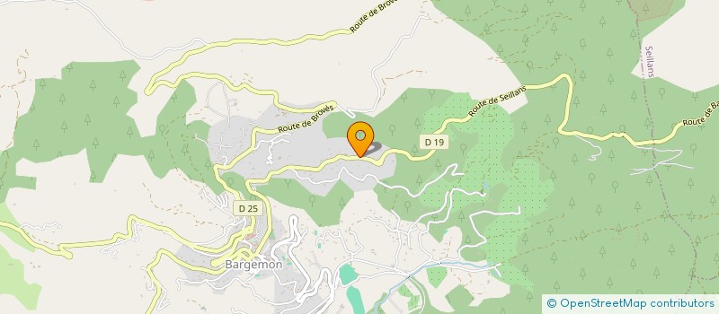 localisation de l'entreprise TAXI TIFFANY  BARGEMON