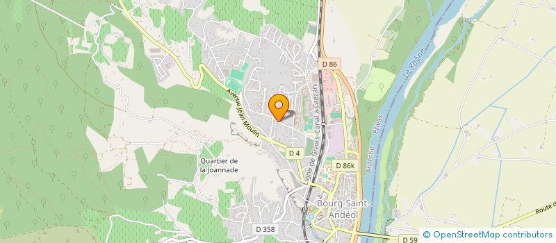 localisation de l'entreprise TAXI TOM  BOURG-SAINT-ANDEOL