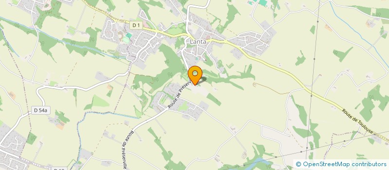 localisation de l'entreprise TAXI TOULOUSE 170  BOURG-SAINT-BERNARD