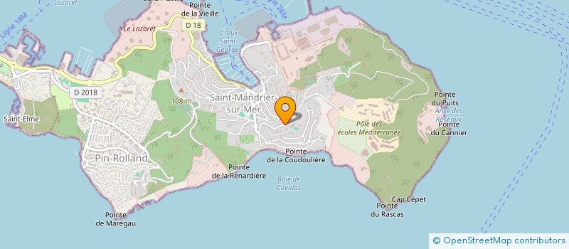 localisation de l'entreprise TAXI TRANSPORT BERNARD  LA VALETTE-DU-VAR