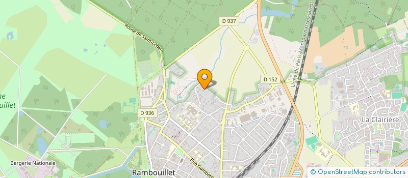 localisation de l'entreprise TAXI TRANSPORT TRAJET  RAMBOUILLET