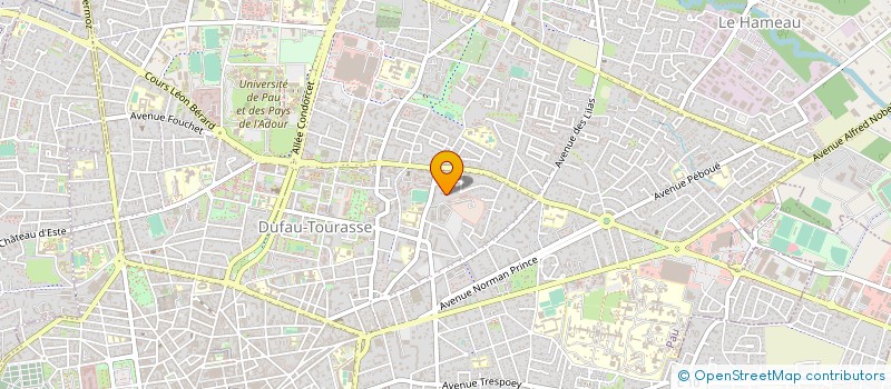localisation de l'entreprise TAXI & TRANSPORTS VANESSA à PAU
