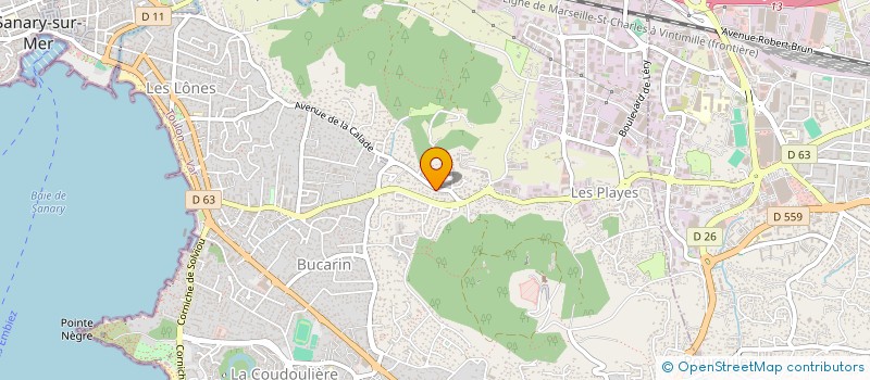 localisation de l'entreprise TAXI UGO à SIX-FOURS-LES-PLAGES