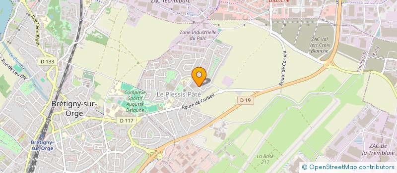 localisation de l'entreprise TAXI UNITY à LE PLESSIS-PATE