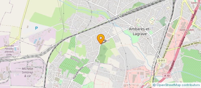 localisation de l'entreprise TAXI URN à AMBARES-ET-LAGRAVE