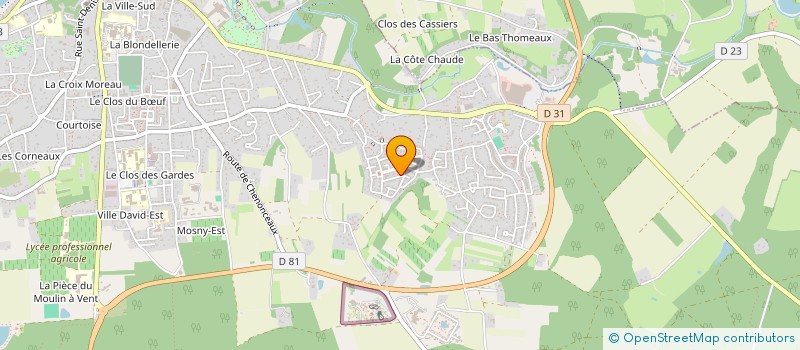 localisation de l'entreprise TAXI VAL D'AMBOISE  SAINT-OUEN-LES-VIGNES