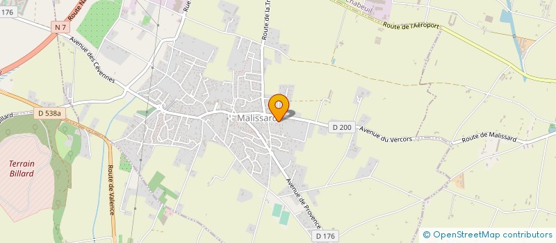 localisation de l'entreprise #TAXI VALENCE  MALISSARD