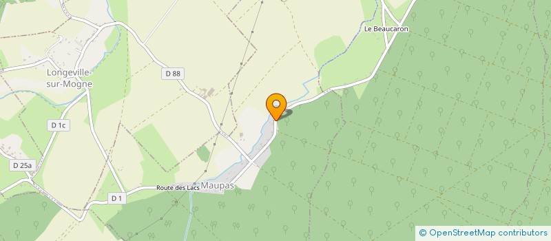 localisation de l'entreprise TAXI VALENTIN  MAUPAS