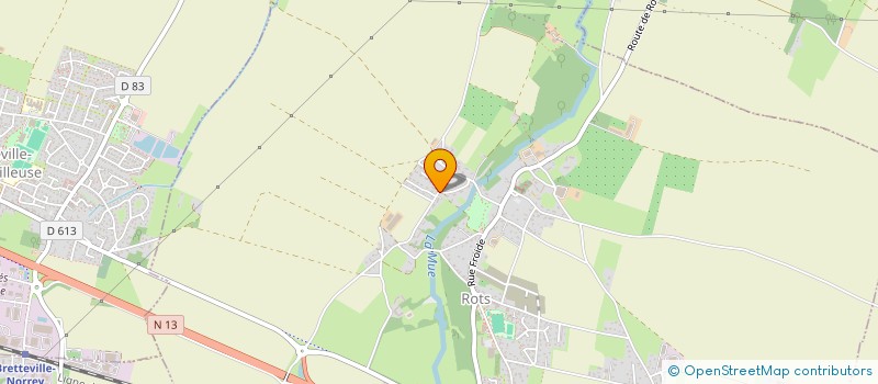 localisation de l'entreprise TAXI VERSON ET COURSEULLES SUR MER  ROTS