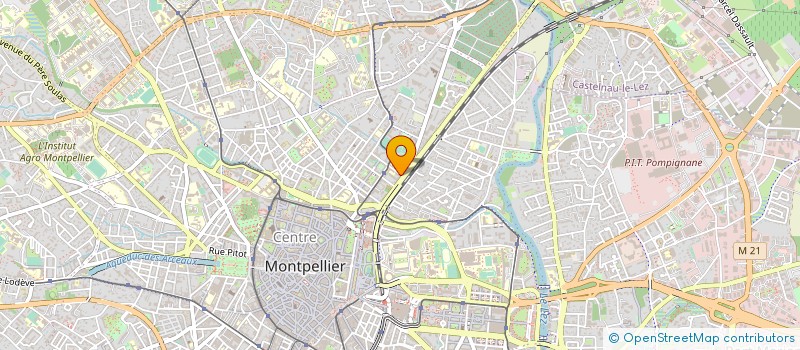 localisation de l'entreprise TAXI-VERT à MONTPELLIER