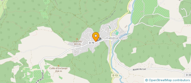 localisation de l'entreprise TAXI VIDAL  CABASSE