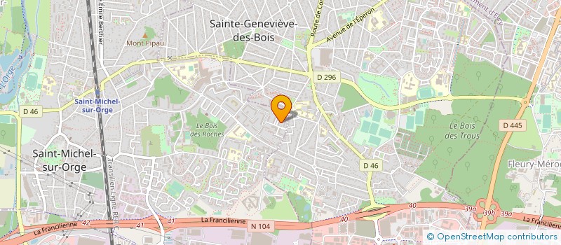 localisation de l'entreprise TAXI VIEGAS à SAINT-MICHEL-SUR-ORGE