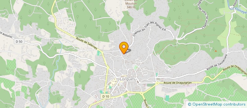 localisation de l'entreprise TAXI VINCE à LORGUES