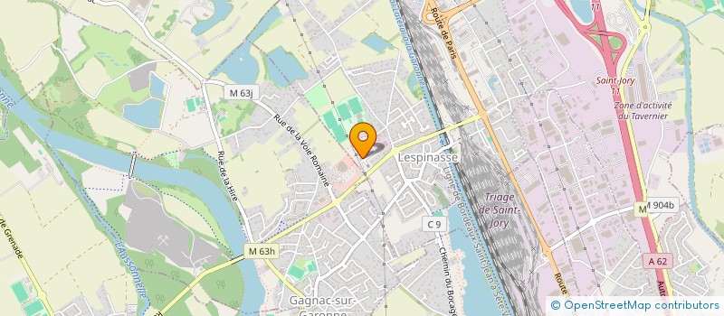 localisation de l'entreprise TAXI VSL 31 MM  LESPINASSE