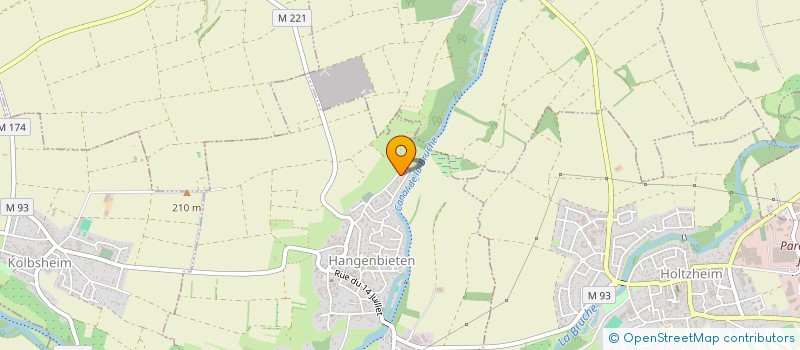 localisation de l'entreprise TAXI VSL LOCATION  HANGENBIETEN