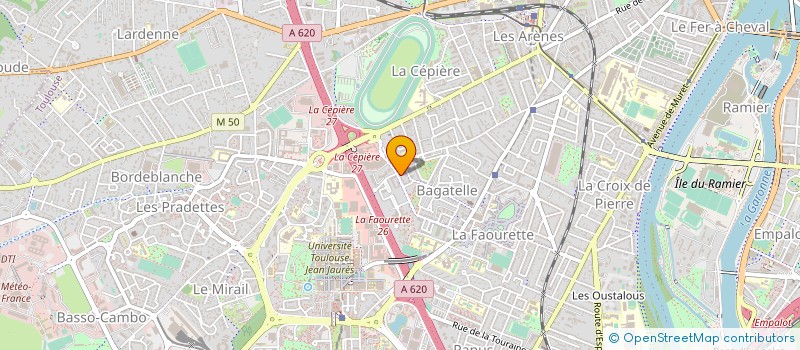 localisation de l'entreprise TAXI VSL TOULOUSE 31  TOULOUSE