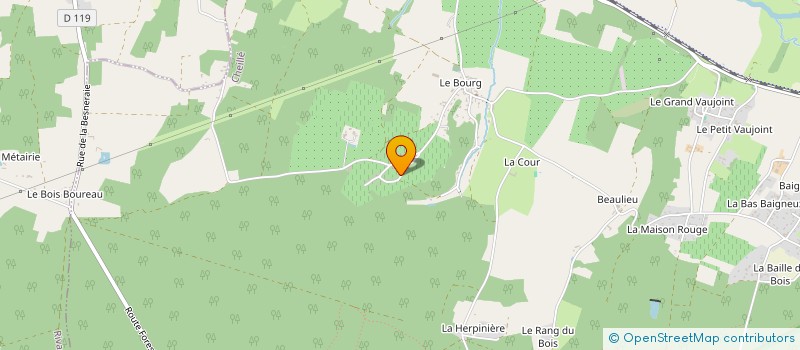 localisation de l'entreprise TAXI VTA  CHEILLE