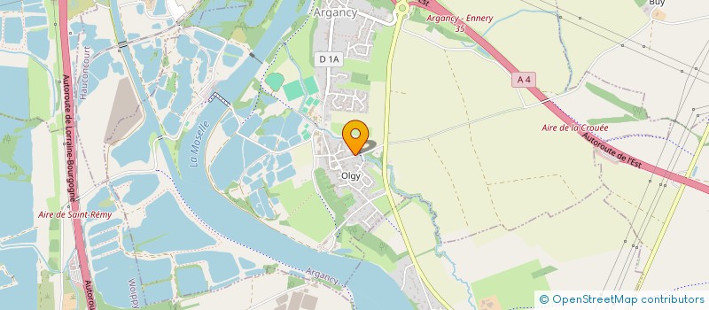 localisation de l'entreprise TAXI WEBER  ARGANCY