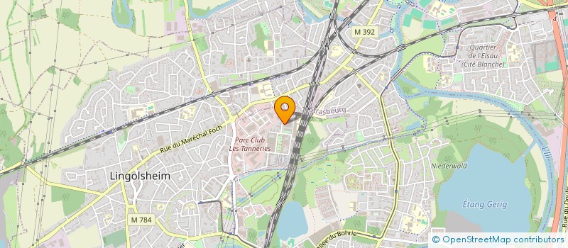 localisation de l'entreprise TAXI WEISSROCK à STRASBOURG