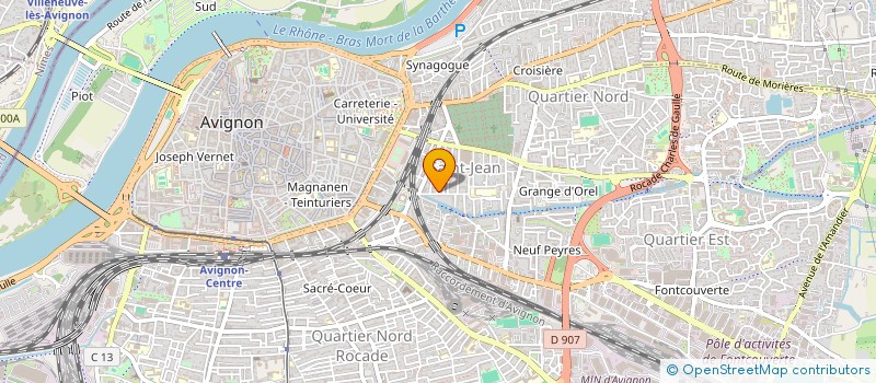 localisation de l'entreprise TAXI WENDEL  CHATEAUNEUF-DE-GADAGNE